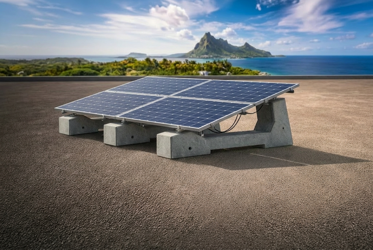 Les ballasts en béton au service de l’énergie solaire